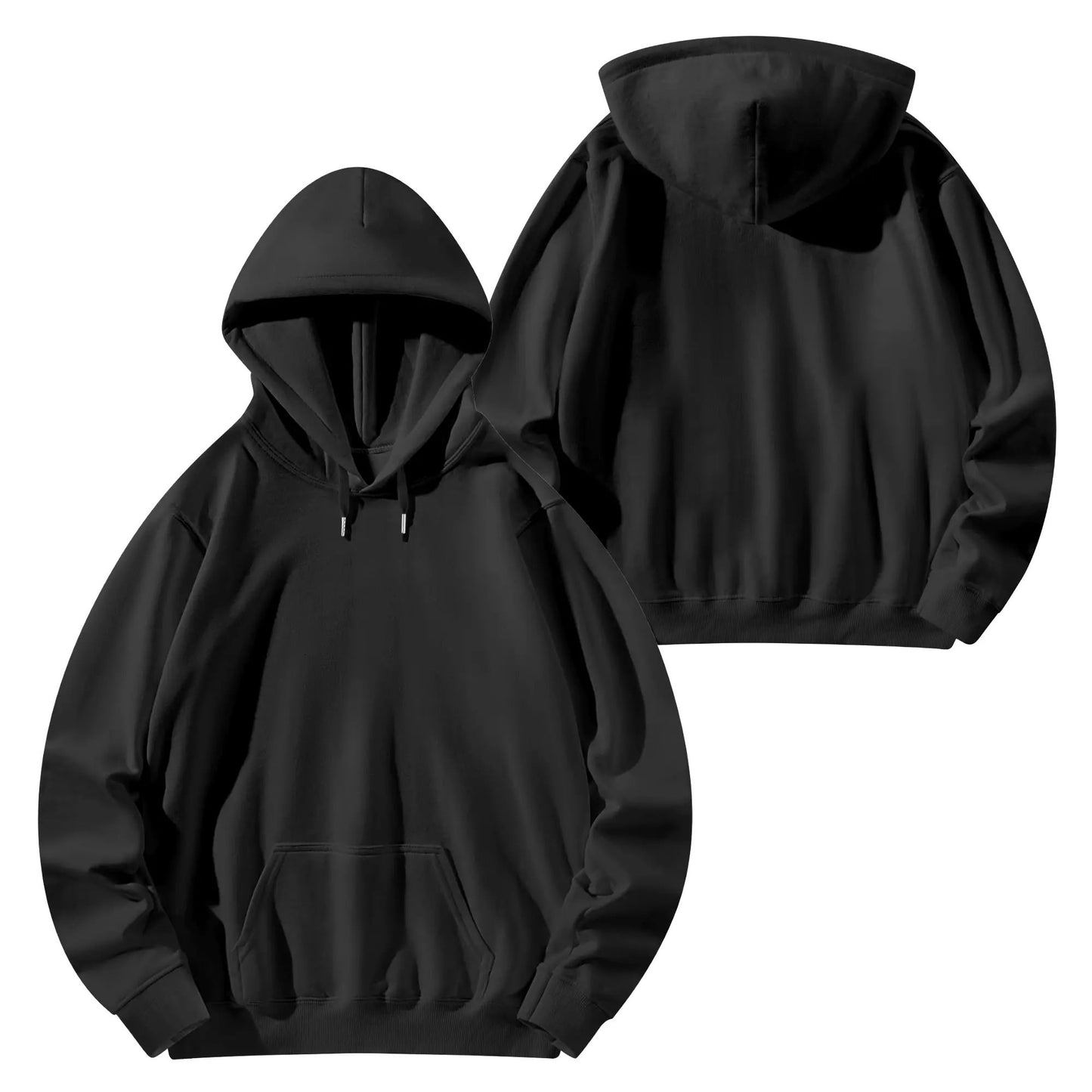 Unisex Customizable Front & Back Pullover Hoodie