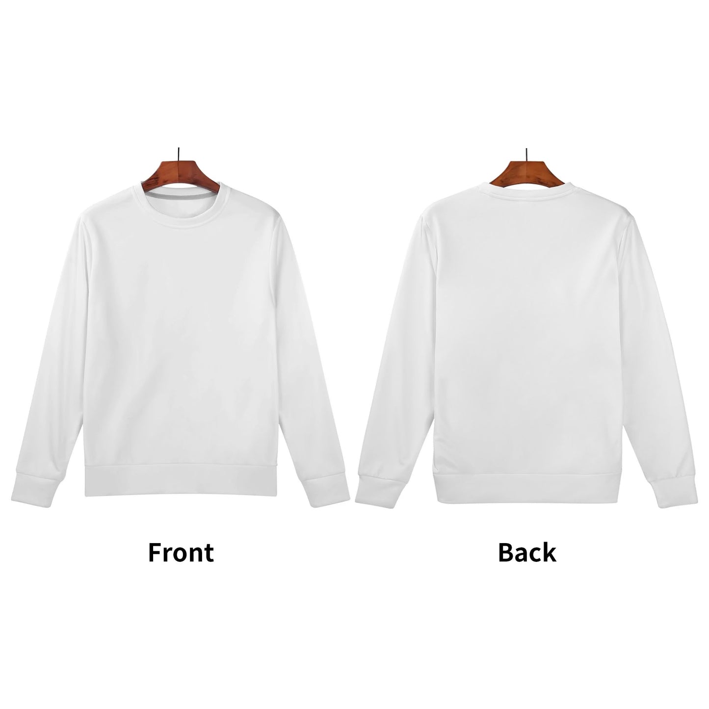 Men's Regular Fit Custom Sweatshirt - Printed Designed