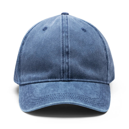 Custom Denim Baseball Cap- Custom Embroidered Design