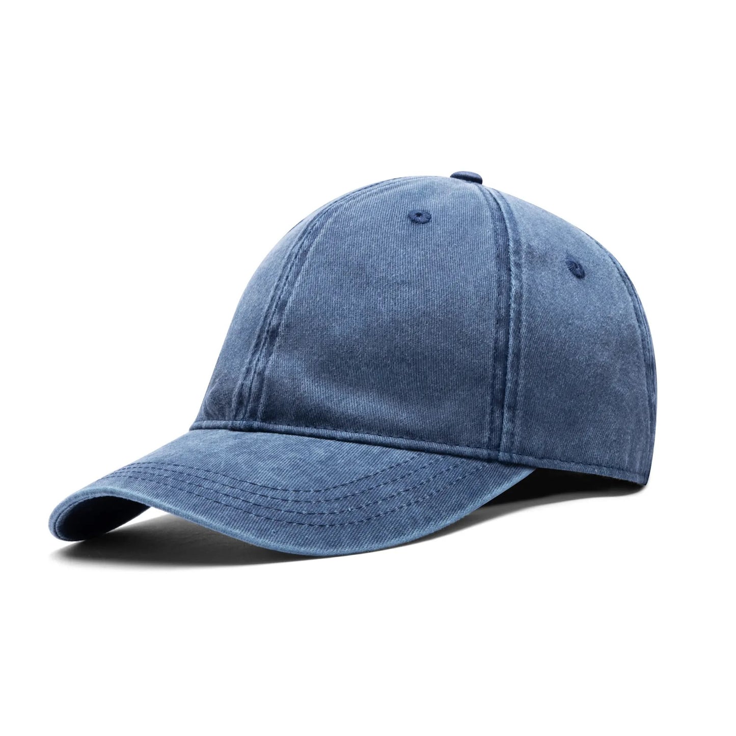 Custom Denim Baseball Cap- Custom Embroidered Design