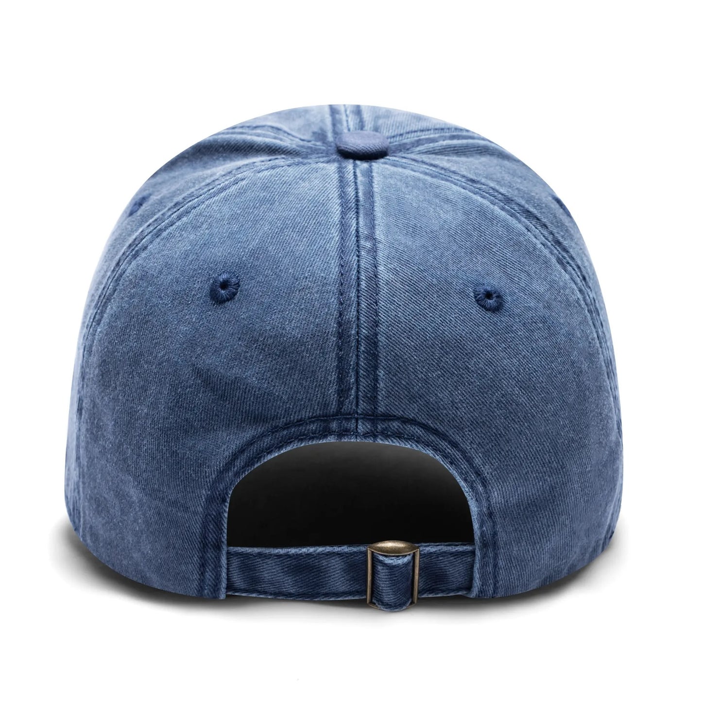 Custom Denim Baseball Cap- Custom Embroidered Design