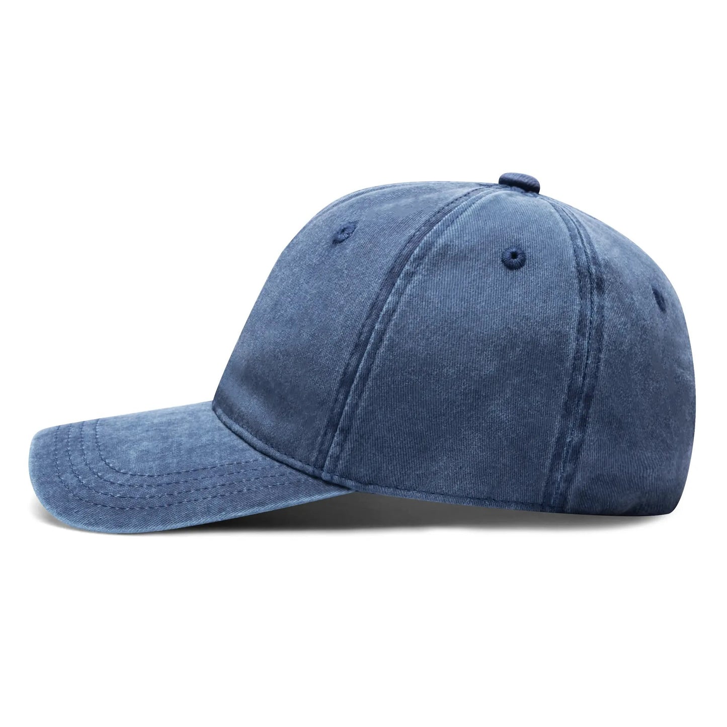 Custom Denim Baseball Cap- Custom Embroidered Design