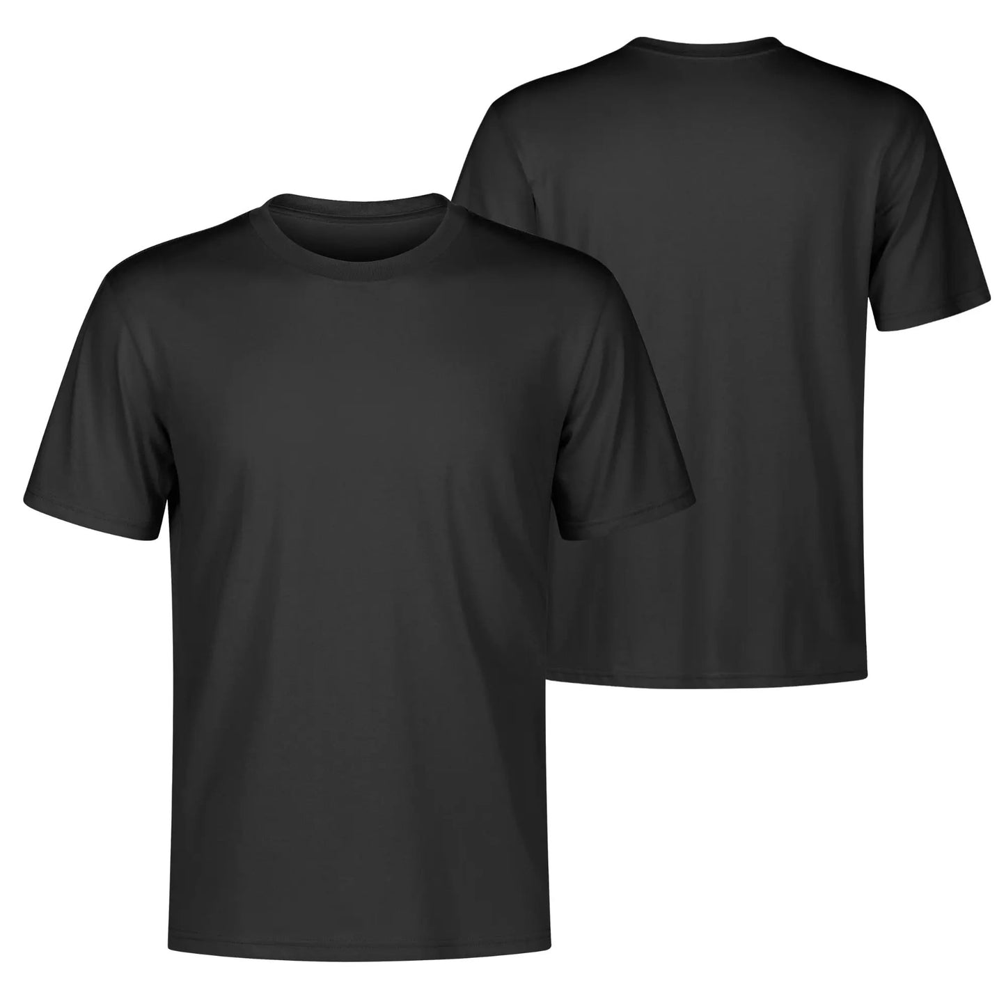 Mens Custom Tshirt - Front & Back Custom Print Design