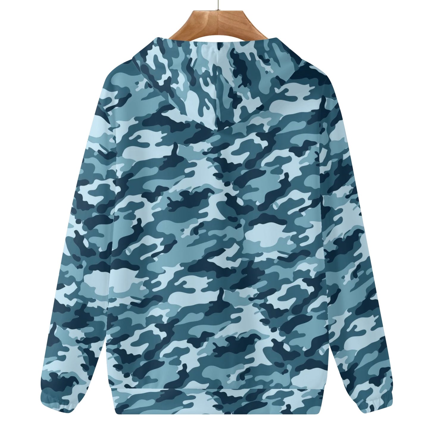 Camo Hoodie - Turquoise Camo