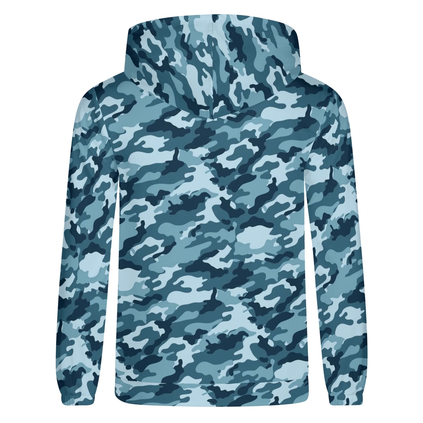 Camo Hoodie - Turquoise Camo