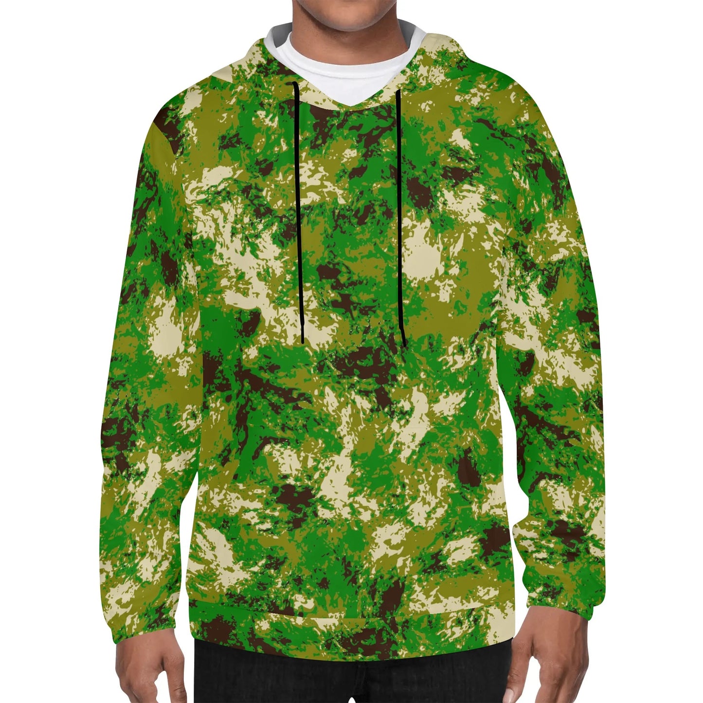 Camo Hoodie - Bright Forest Camouflage