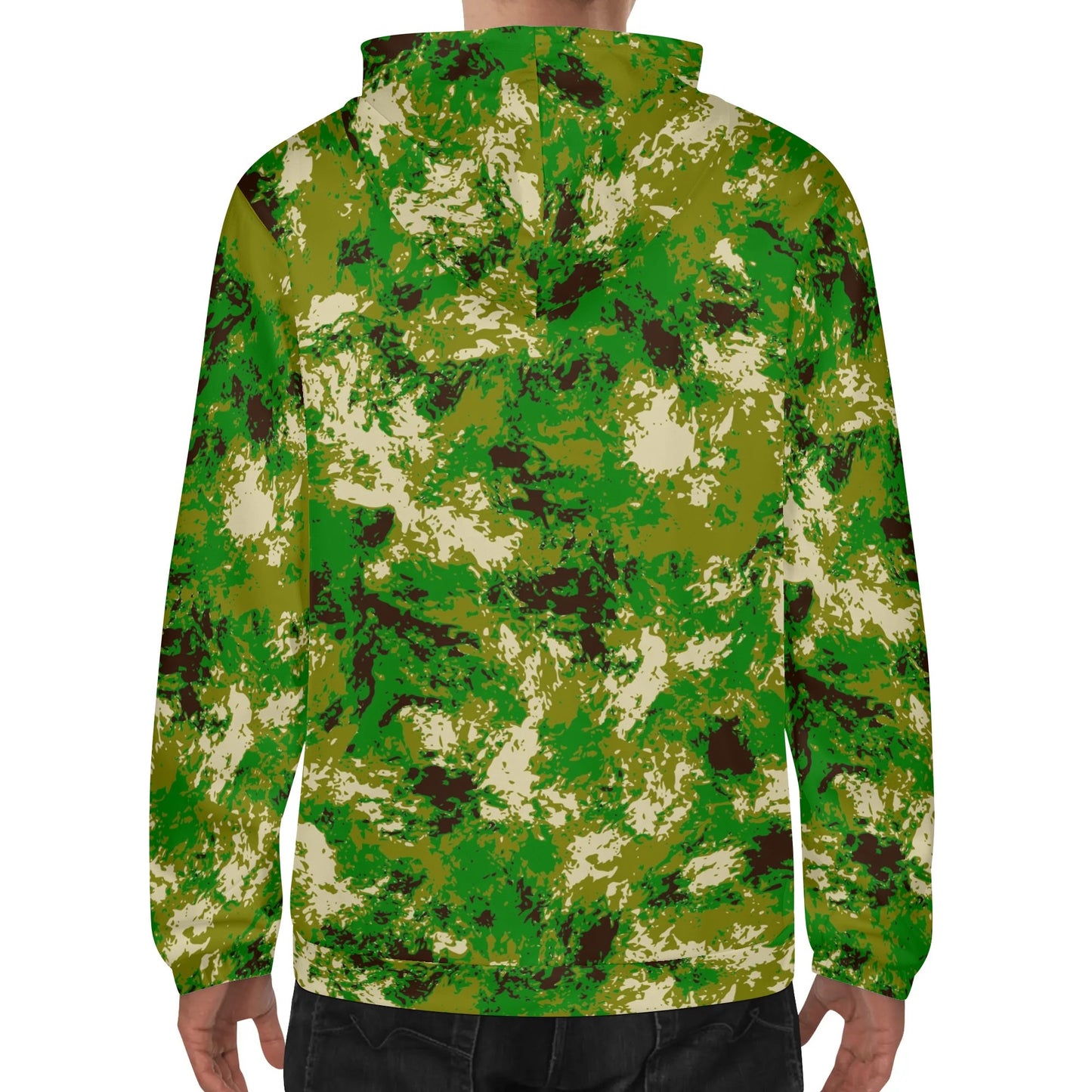 Camo Hoodie - Bright Forest Camouflage