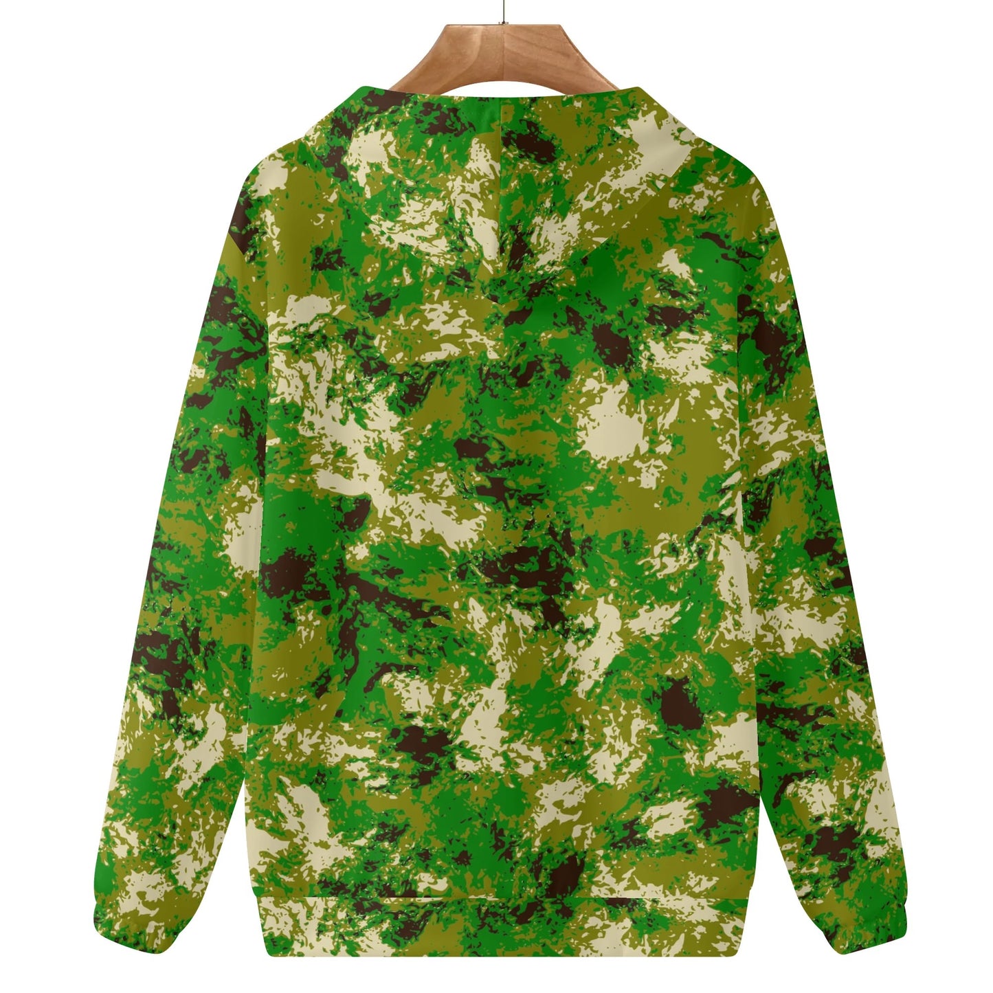 Camo Hoodie - Bright Forest Camouflage