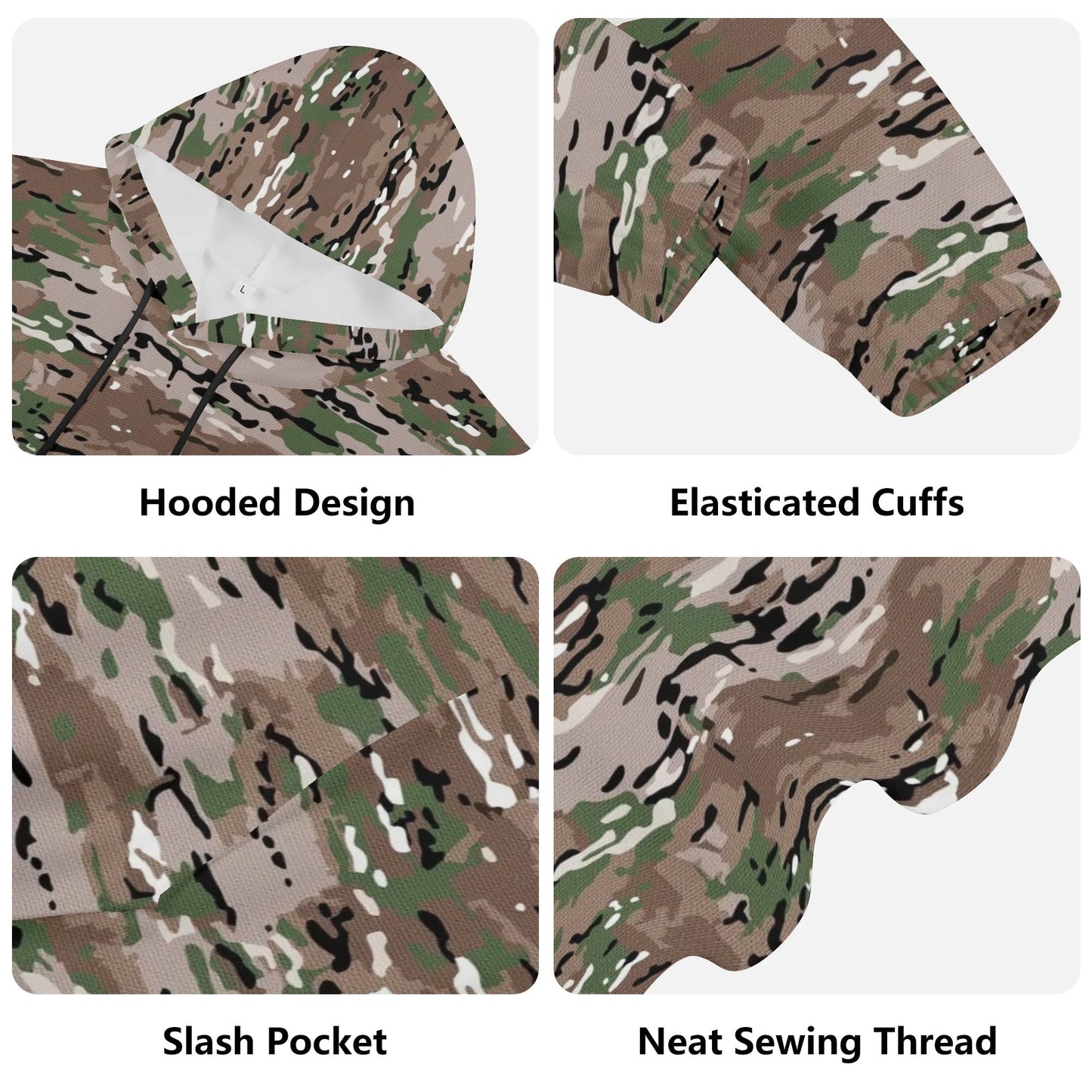 Camo Hoodie - Hunters Camo