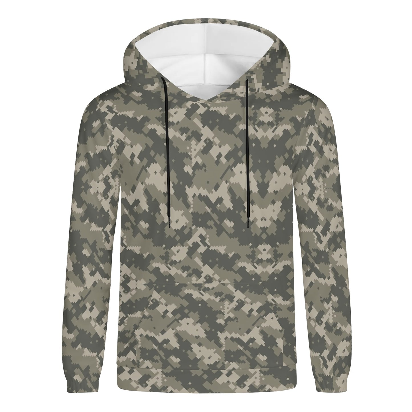 Camo Hoodie - Digital Olive Camo