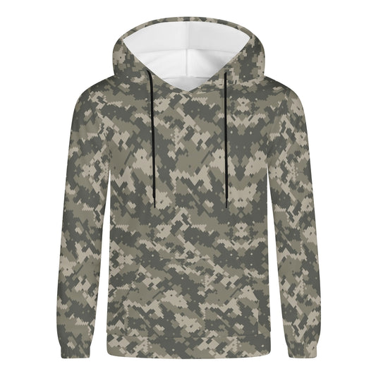 Camo Hoodie - Digital Olive Camo