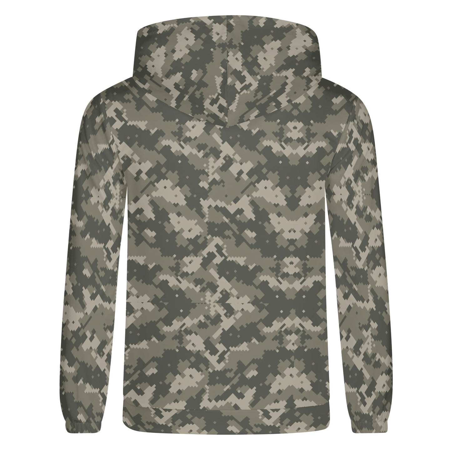 Camo Hoodie - Digital Olive Camo