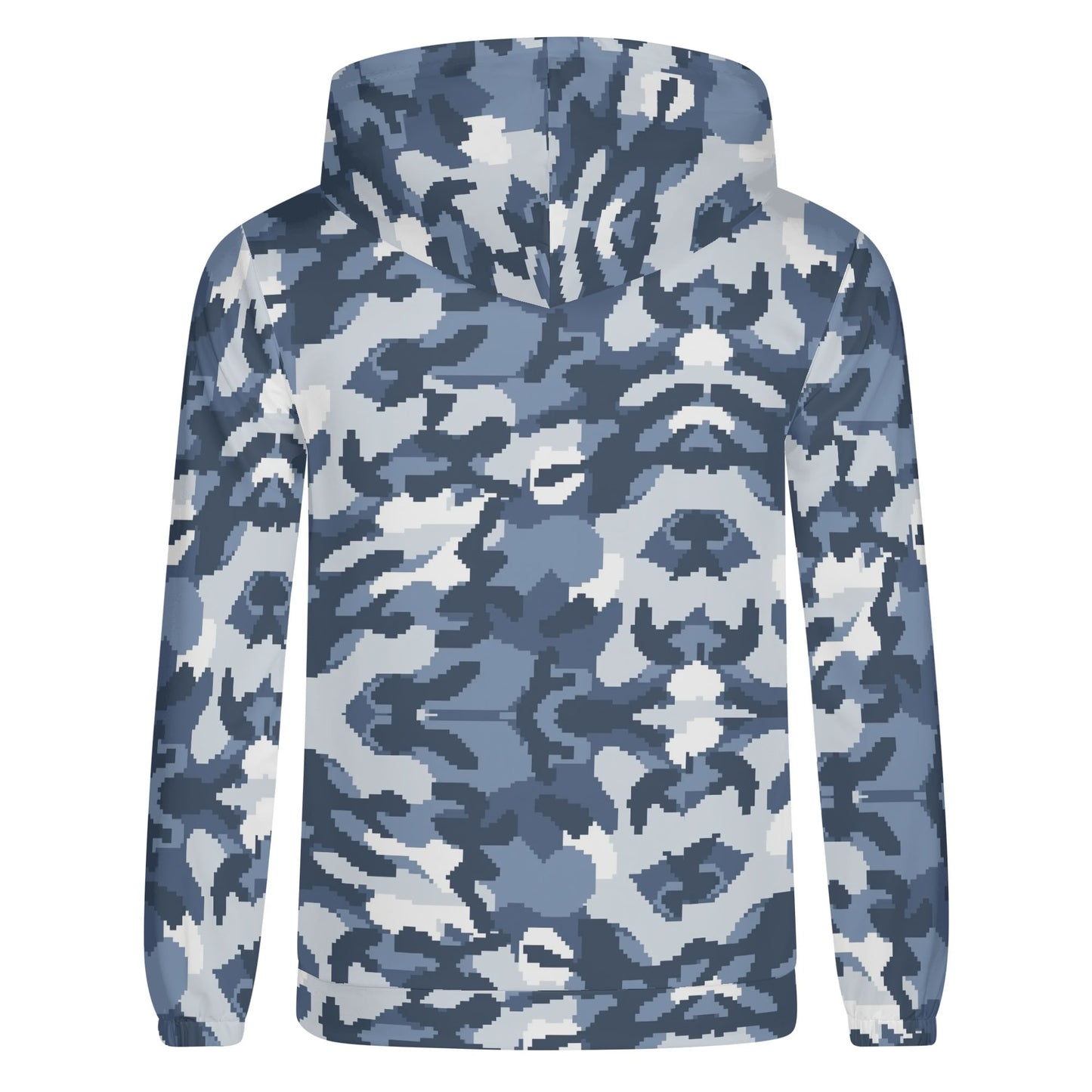 Camo Hoodie - Navy Blue Camo