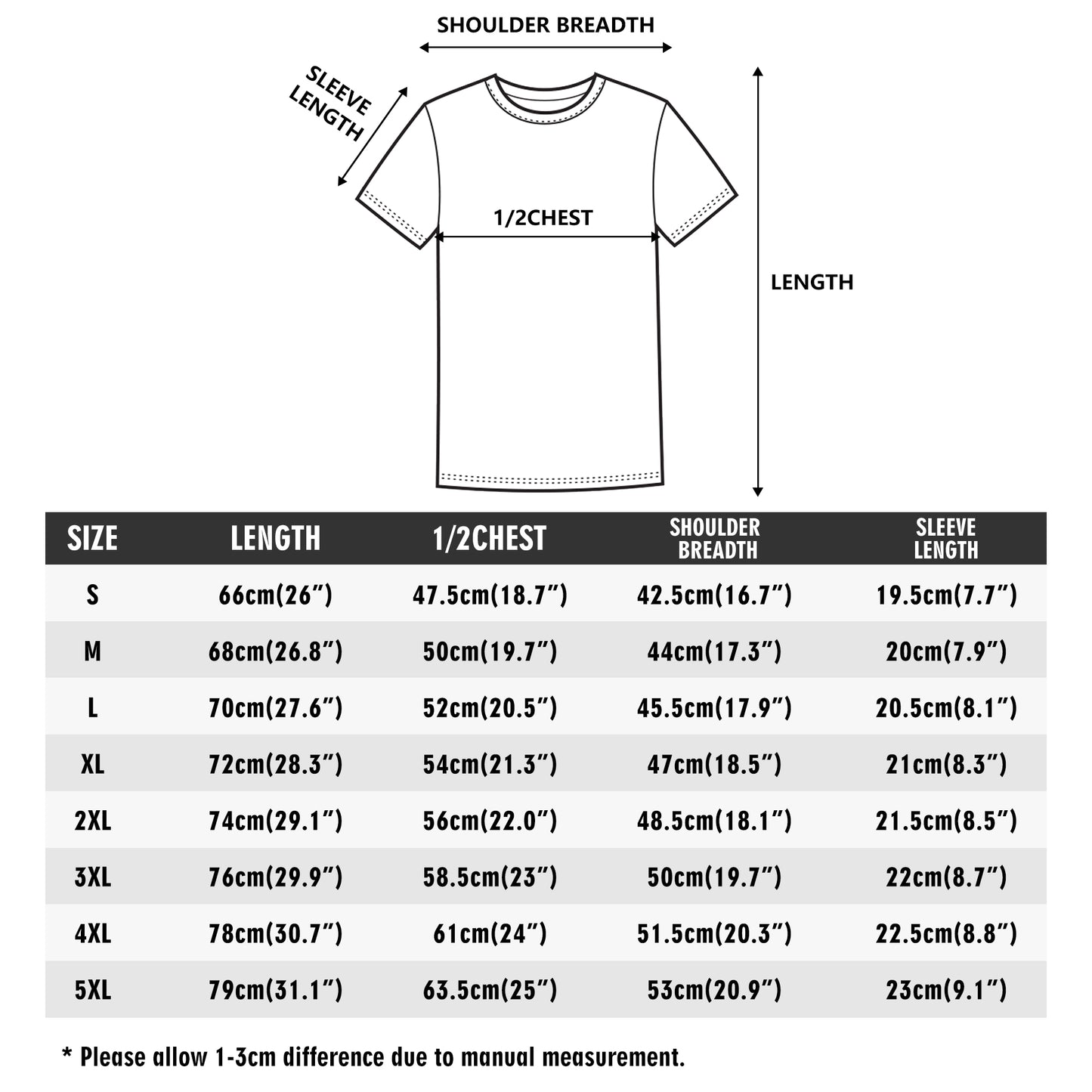 Mens Custom Tshirt - Front & Back Custom Print Design